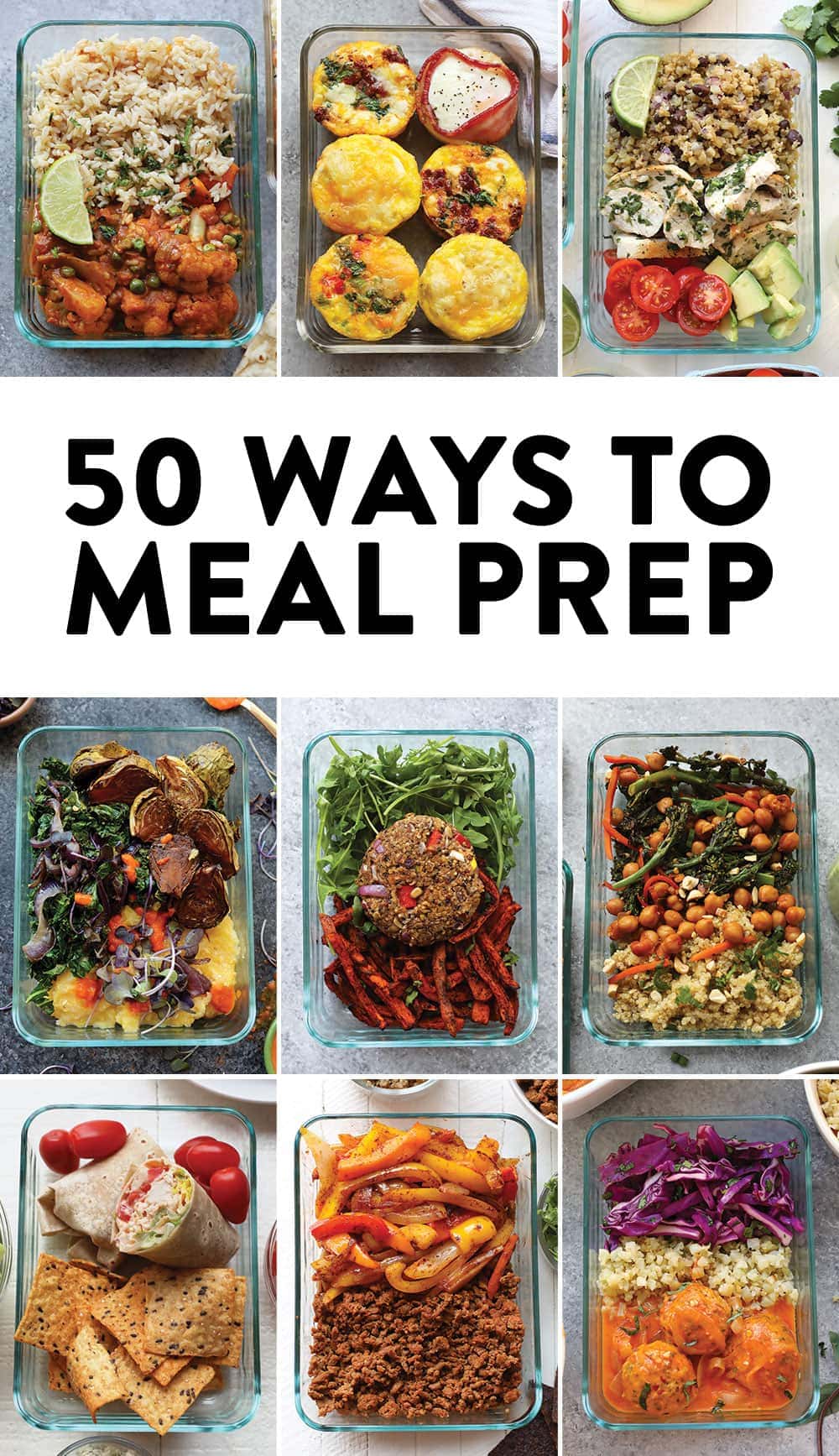 50 Healthy & Easy Meal Prep Recipes - FeelGoodFoodie