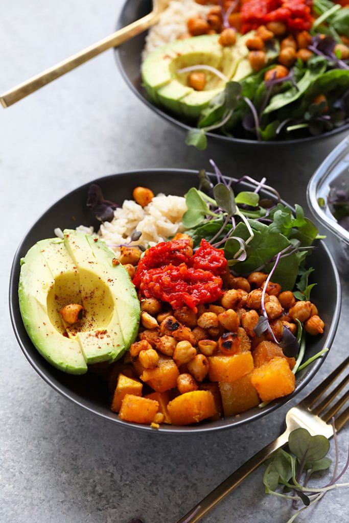 Butternut Squash Buddha Bowls - Fit Foodie Finds