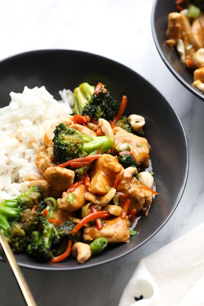 cashew ginger chicken