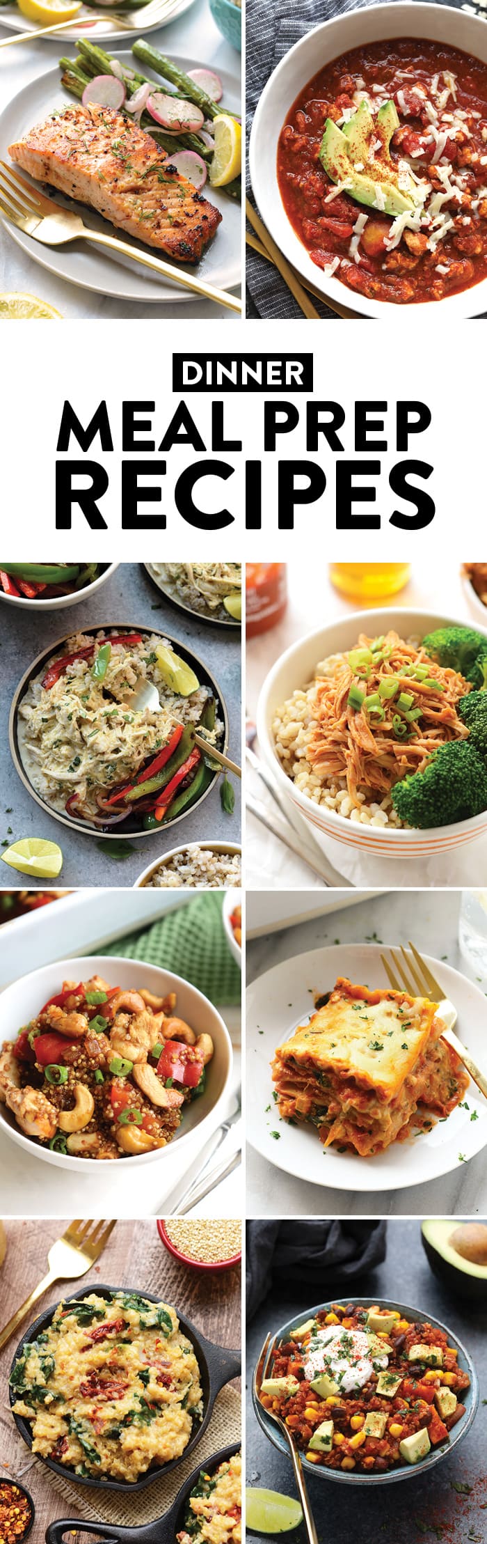 Healthy Meal Prep Recipes {30 Ways} - Fit Foodie Finds