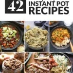 42 healthy instant pot recipes.
