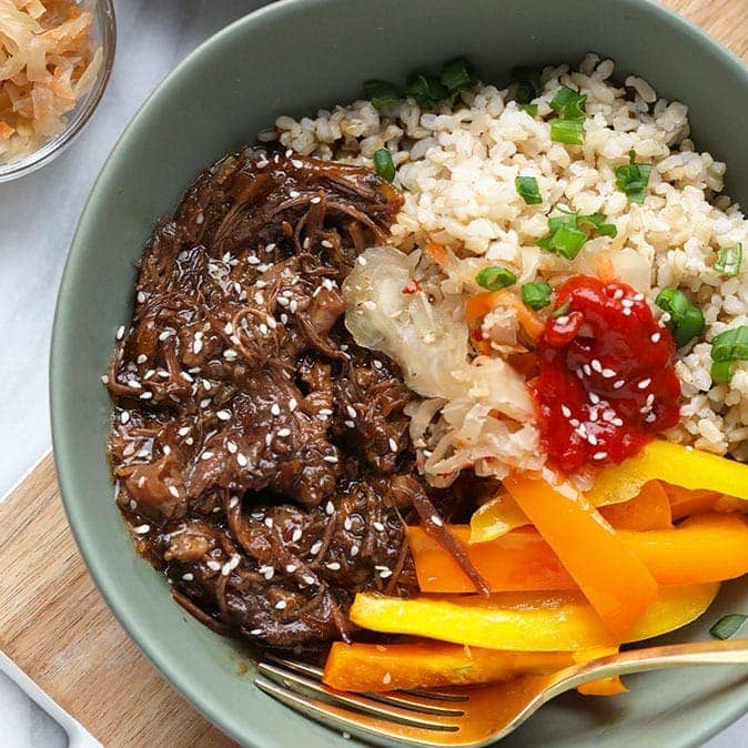 Instant Pot Korean Beef Bowls Recipe