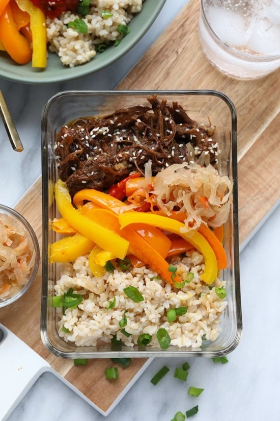 Instant Pot Korean Beef Bowls (Ready In 2 Hours!) - Fit Foodie Finds