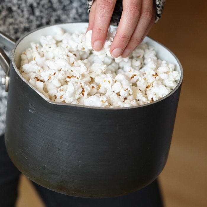 Perfect Stovetop Popcorn - Belly Full