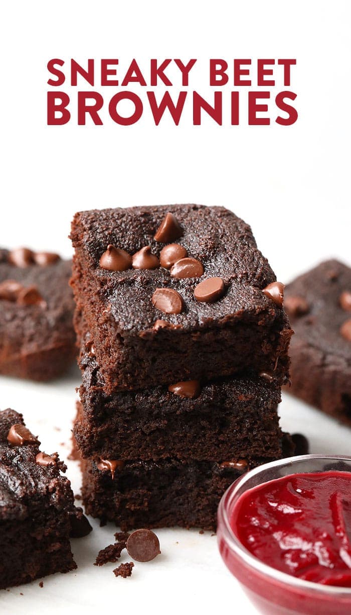 Staked brownies 