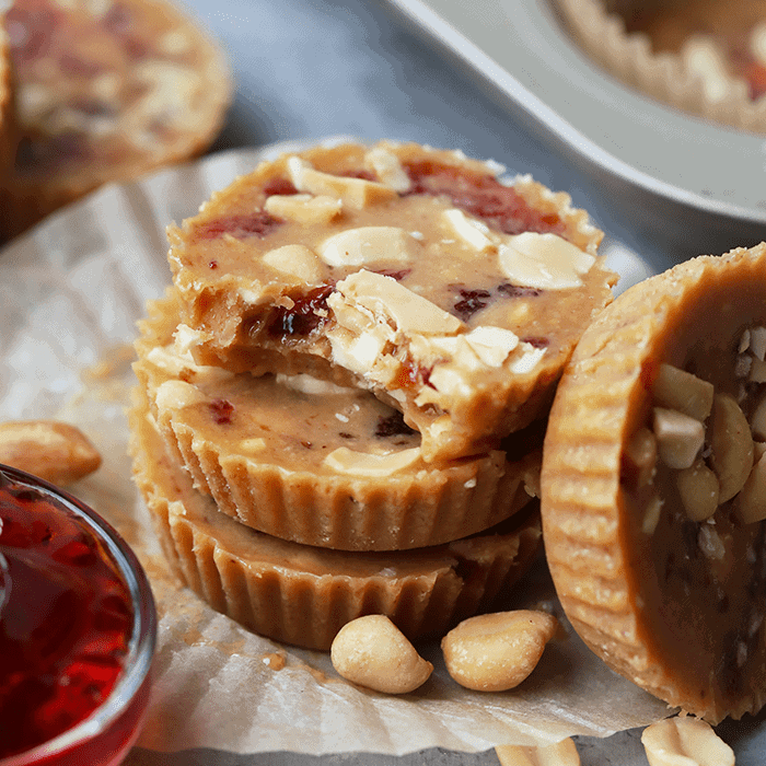 Crunchy Peanut Butter And Jelly Fat Bombs Fit Foodie Finds