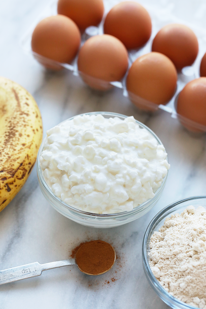 cottage cheese in bowl.