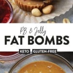 PB and J Fat Bombs