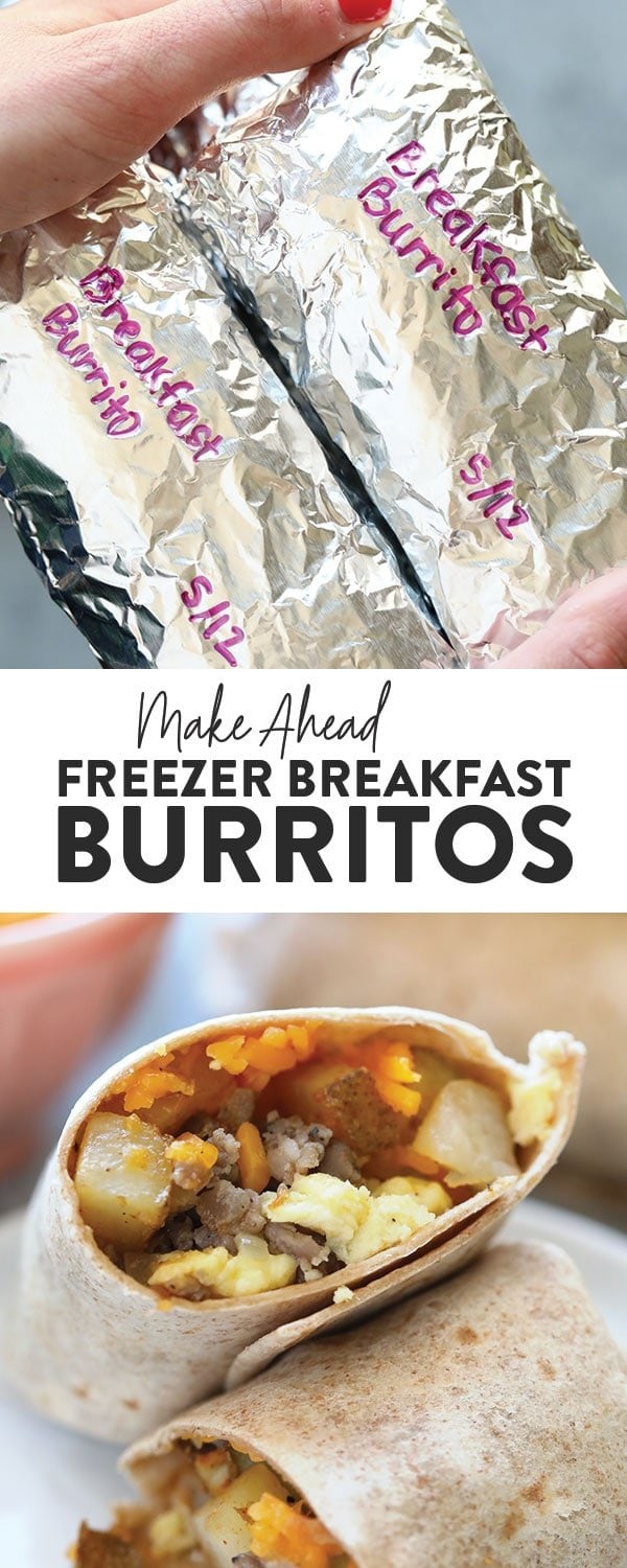 Make Ahead Breakfast Burritos Fit Foodie Finds