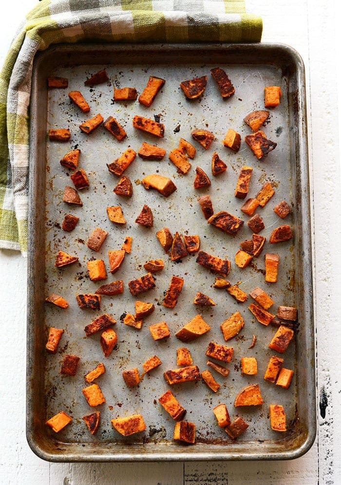 Sweet Potato Hash browns {Freezer Options} - The Traveling Spice