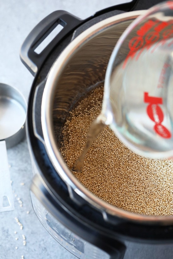 How to Make Instant Pot Quinoa (quick release!) Fit Foodie Finds