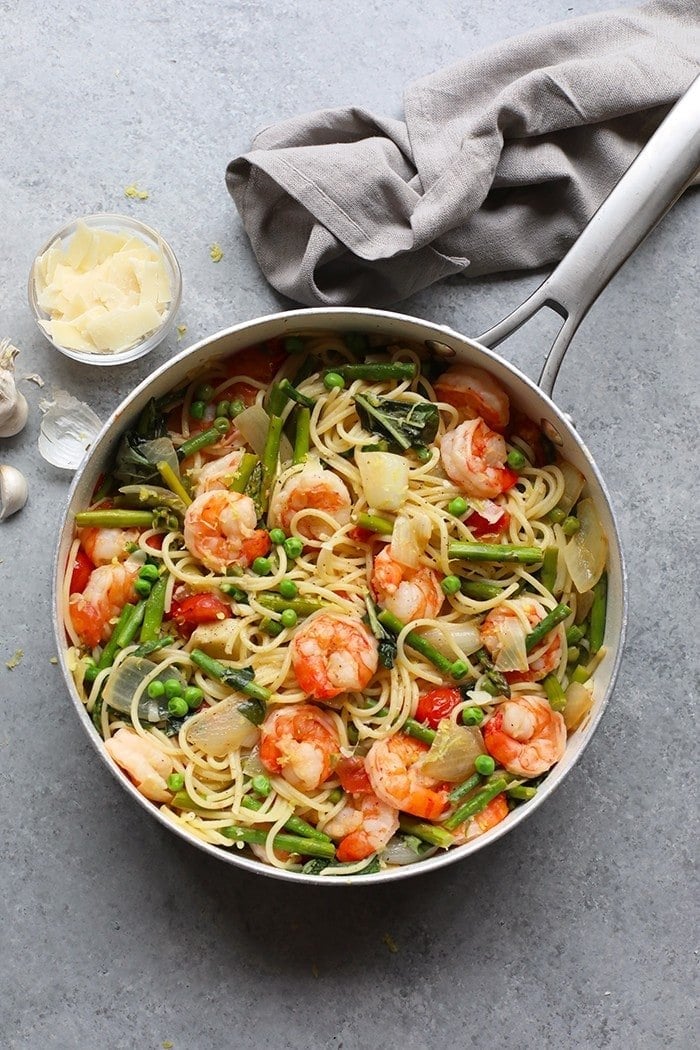 Asparagus Shrimp Scampi Recipe - Fit Foodie Finds