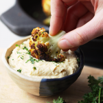 Take snack time up a notch with this anti-inflammatory Golden Roasted Cauliflower Recipe. It's made with a delicious inflammation-fighting golden spice mix including turmeric, curry, paprika, cumin, and cinnamon. Serve it with some hummus or another plant-based dip for a healthy snack or meal addition.