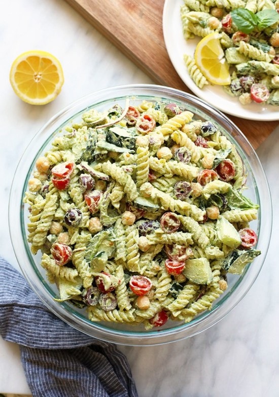 Bow Tie Pasta Salad - Fit Foodie Finds