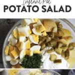 Instant Pot potato salad made effortlessly.