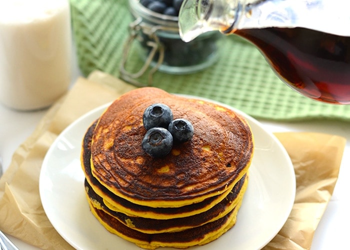 Paleo Coconut Flour Pancakes