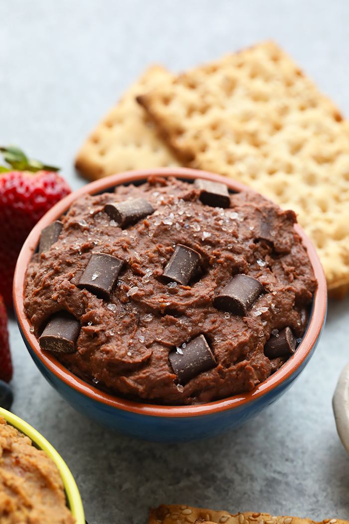 High Protein Chocolate Chip Cookie Dip - Honest Grub, Honest Foodie