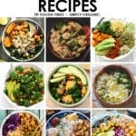 A compilation of nutritious buddha bowl recipes.