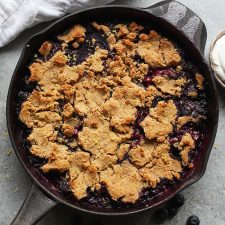 Healthy Blueberry Cobbler image