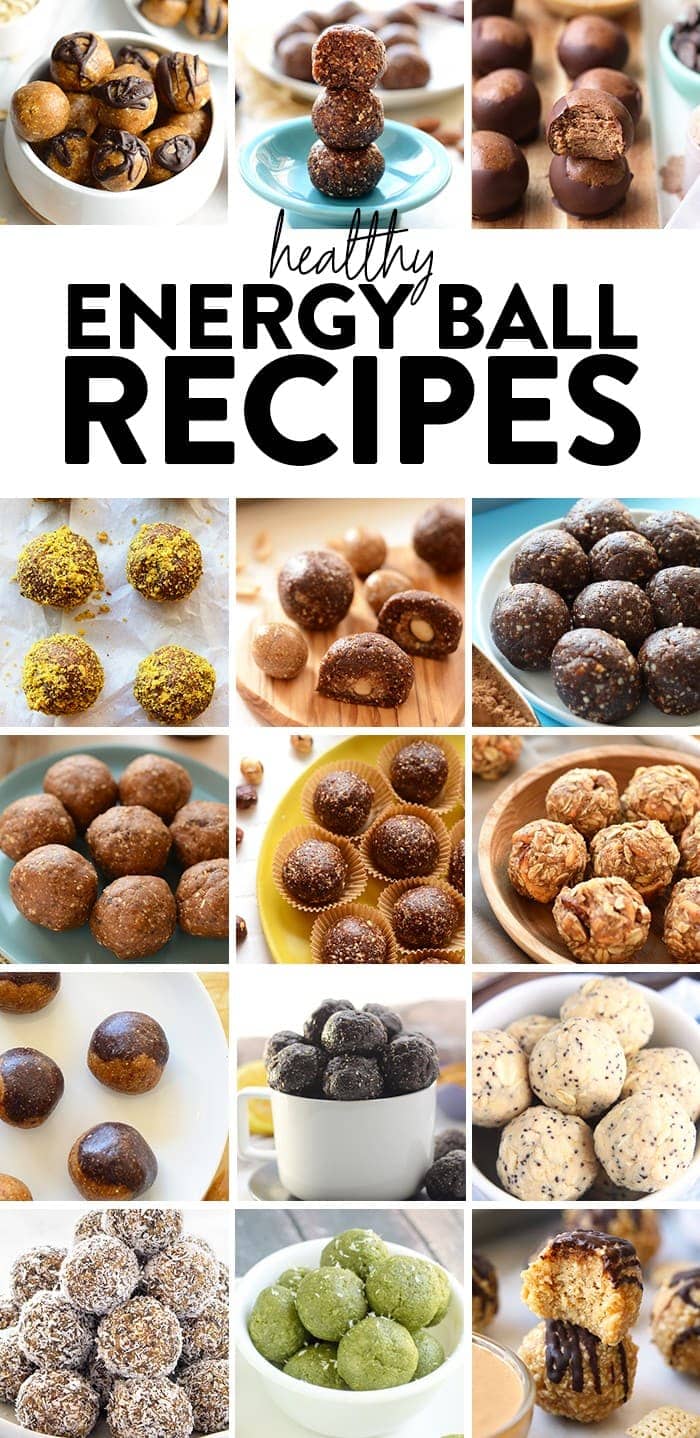 Healthy Energy Balls Recipes - Fit Foodie Finds