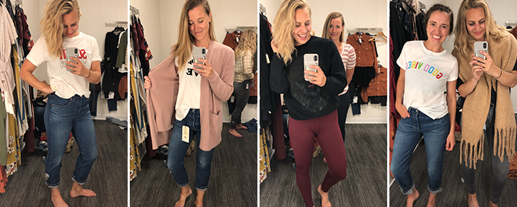 The Nordstrom Anniversary Sale is in full swing and Team Fit Foodie took a trip to find some Nordstrom sale staples. We found great dresses for wedding season, the perfect booties for fall, cardigans for every season, and lots of great athleisure pieces. Check them out now! Women in Nordstrom Clothing
