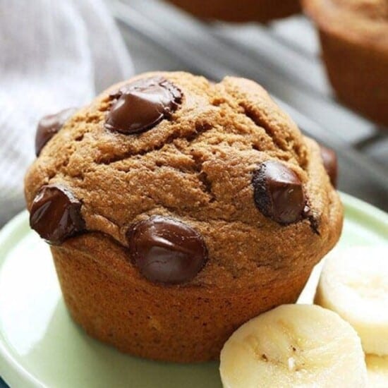 Healthy Banana Muffins