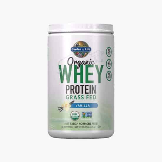 garden of life whey protein powder.