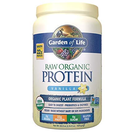 garden of life raw organic protein powder.