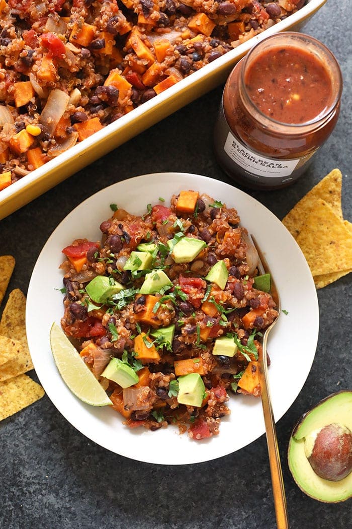 casserole in bowl