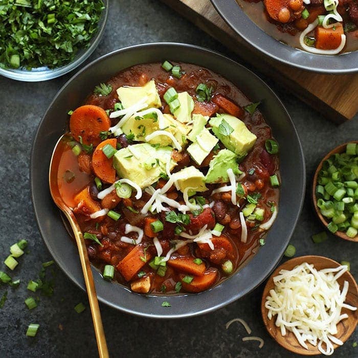 Instant Pot Vegetarian Chili