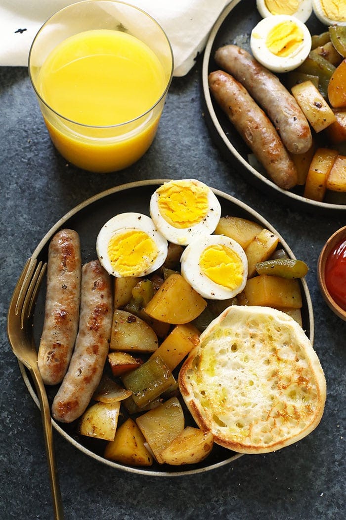 Instant pot breakfast potatoes best sale and eggs