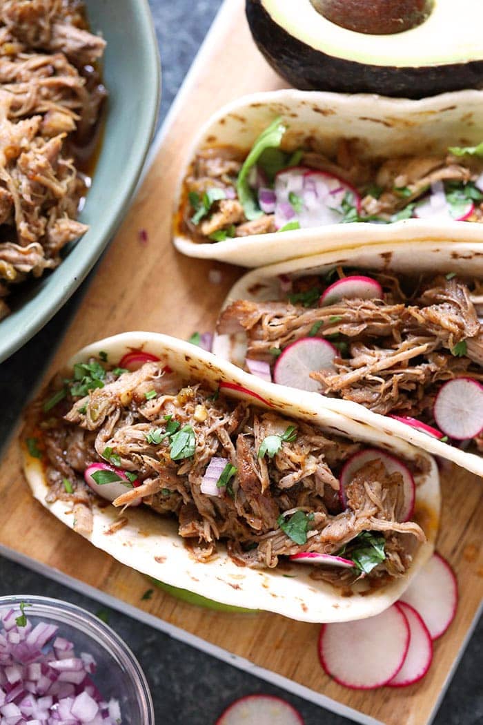 Pulled pork taco instant pot hot sale