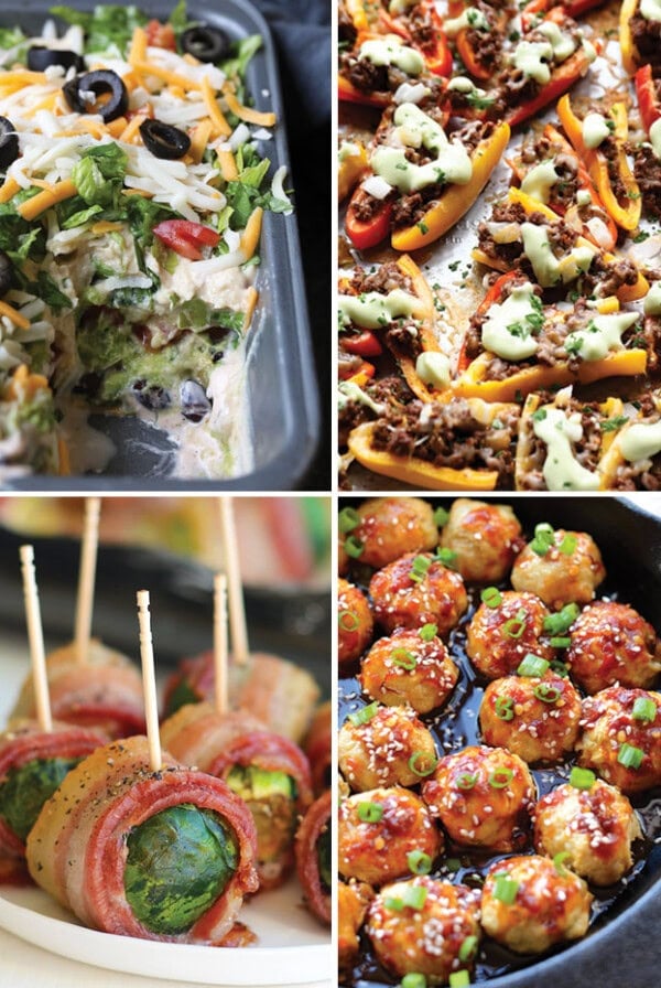Spice up the game with these delicious game day appetizers! All of your favorite game day flavors now with a better-for-you twist. Bring on the healthy appetizers! TOUCHDOWN!