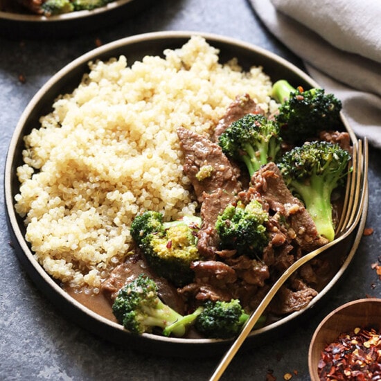Make your takeout dreams come true any night of the week with this epic Instant Pot Beef and Broccoli recipe. This will give your favorite slow cooker beef and broccoli stir fry recipe a run for its money...and time because it's made with a cook time of just 9 total minutes!