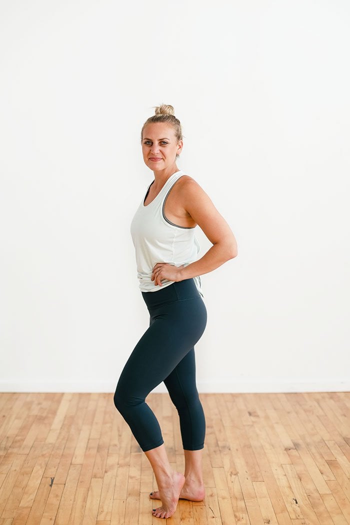 Zella Gray open leg yoga athletic pants cropped leggings size medium  women's - $18 - From Angela