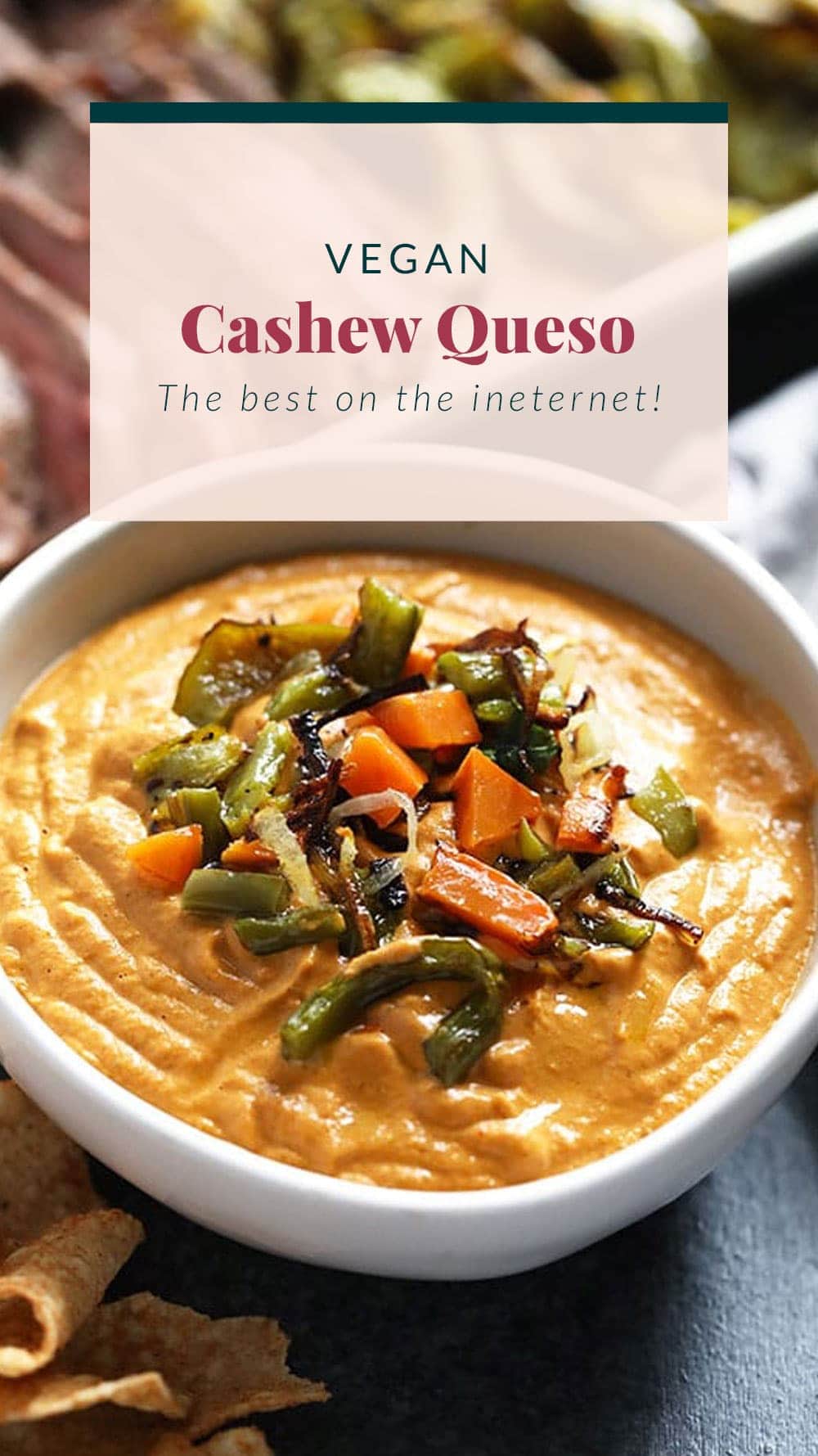 Vegan Queso (Cashew Queso) Fit Foodie Finds