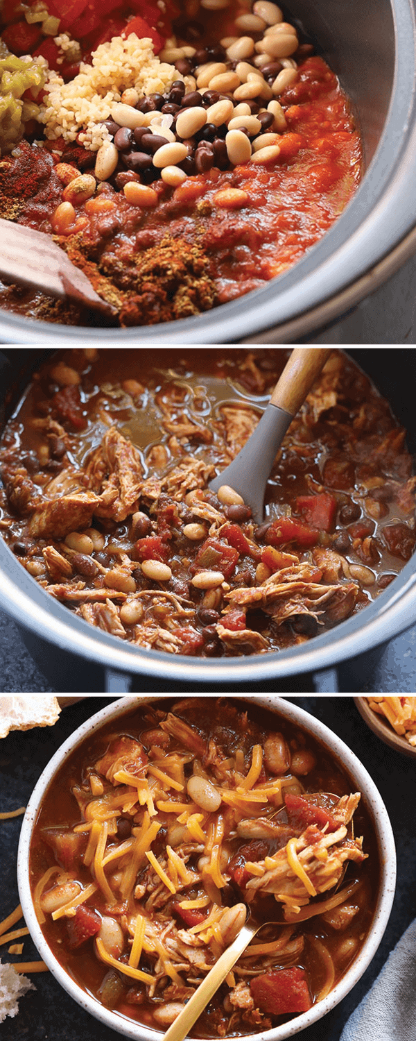 crockpot chicken chili