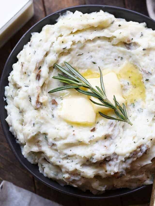Best Healthier Mashed Potatoes