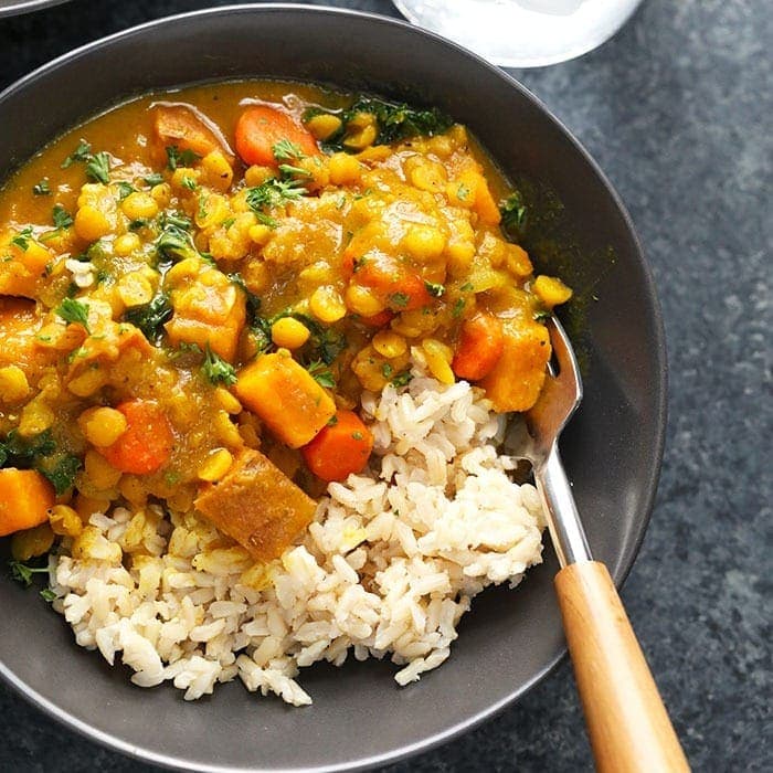 Instant Pot Curry (vegan) - Fit Foodie Finds