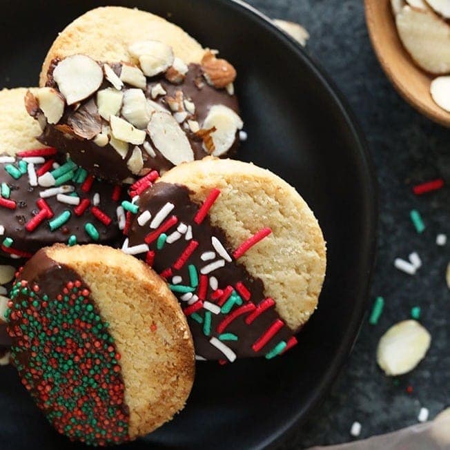 Shortbread Almond Flour Cookies