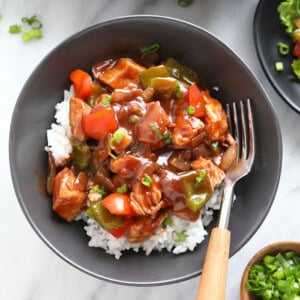 Amazingly Healthy Sweet and Sour Chicken - Fit Foodie Finds