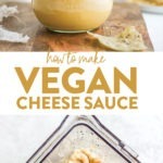 Recipe for vegan cheese sauce.