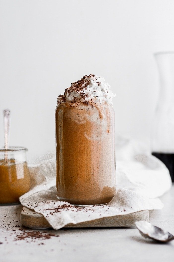 Banana Coffee Breakfast Milkshake, Instant Coffee Banana Smoothie