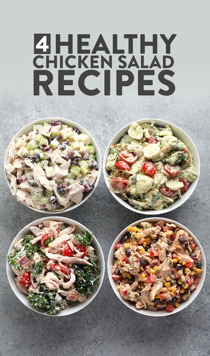 4 Healthy Chicken Salad Recipes