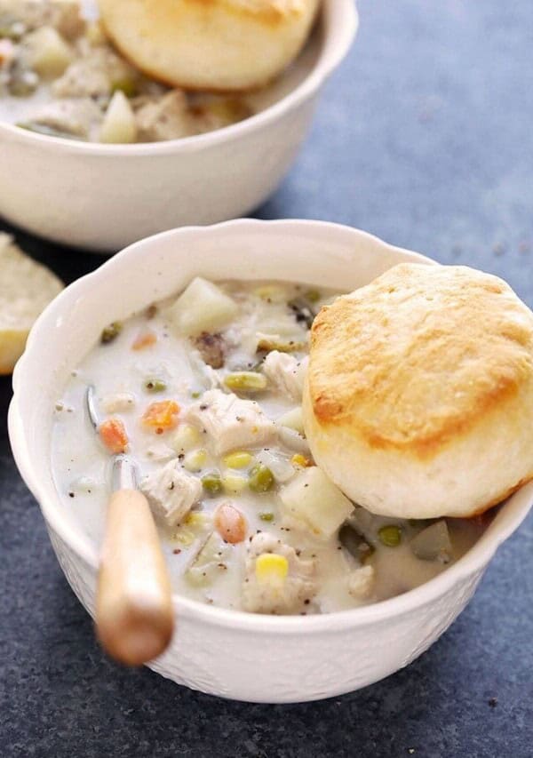 chicken pot pie soup