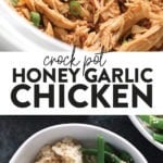Honey garlic chicken