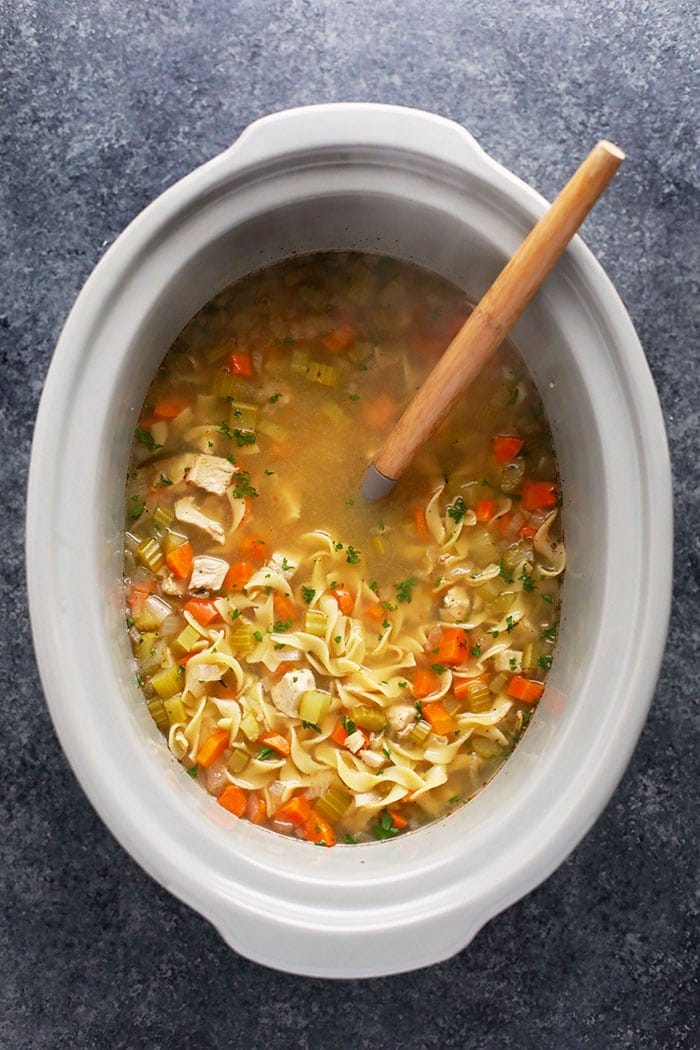 The Most Flavorful Homemade Chicken Noodle Soup - Fit Foodie Finds