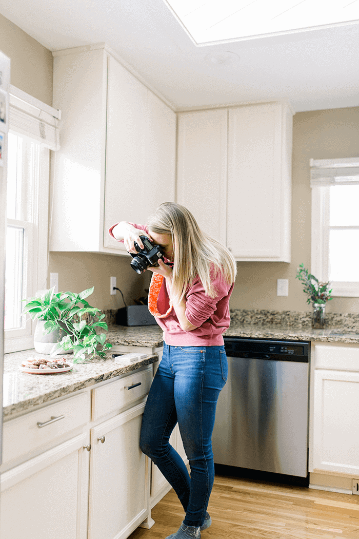 Lee in kitchen