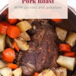 instant pot pork roast pin