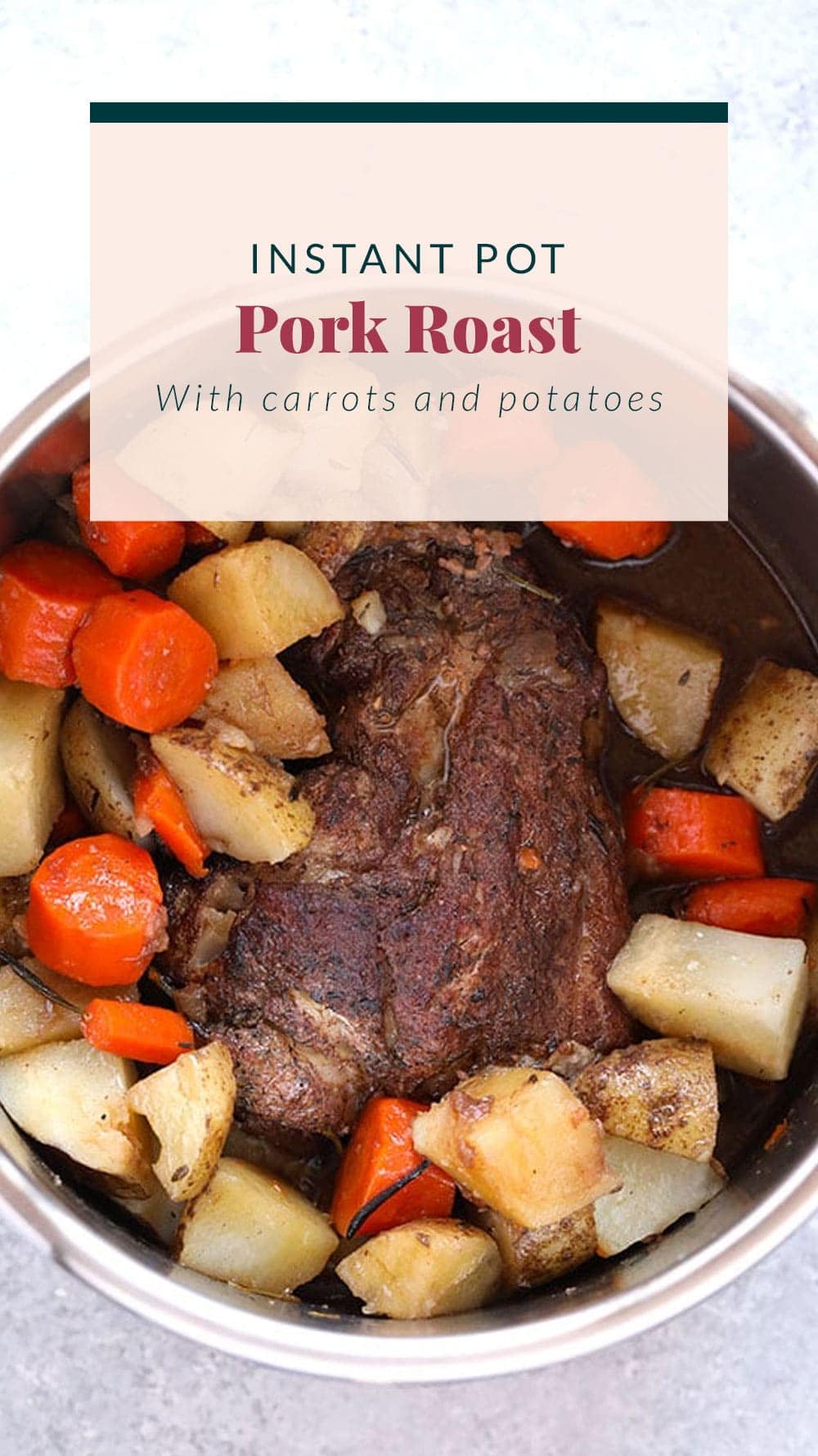 instant pot pork roast pin